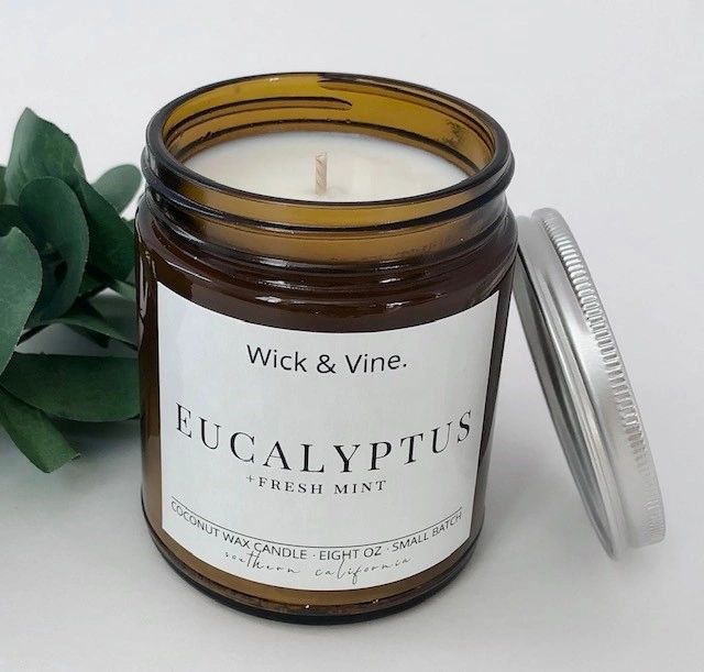 Eucalyptus + Fresh Mint 8oz.