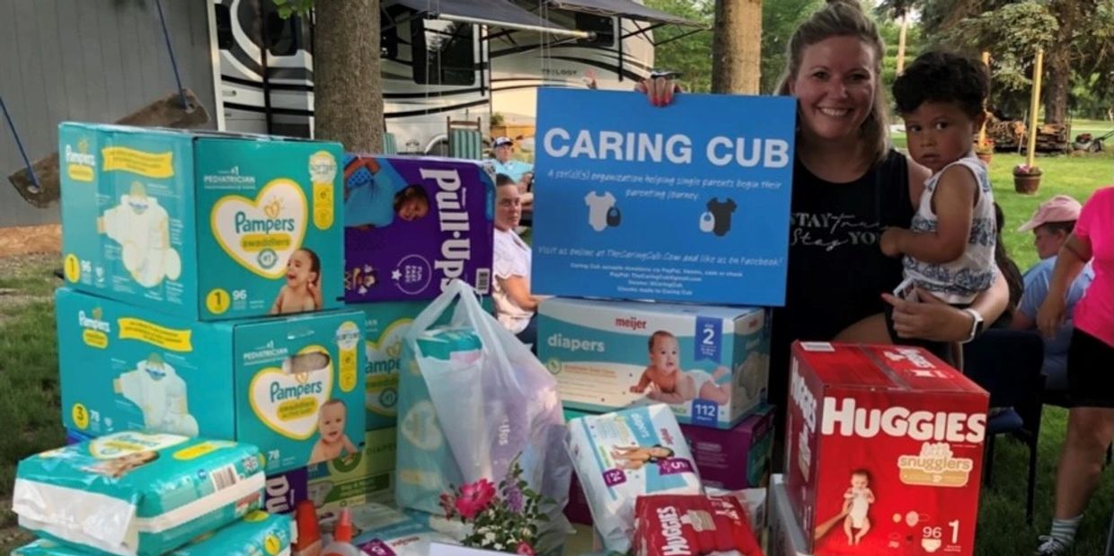 Thank you to Single Minded for hosting a Diaper Drive for Caring Cub! 