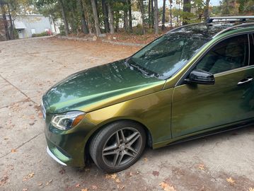 Vehicle wrapped in cosmetic PPF