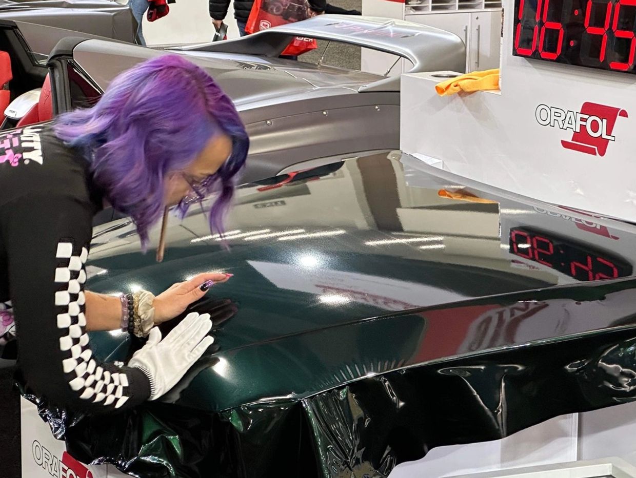 Certified Automotive Wrap Install Competition Photo