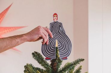 David Bowie Christmas Ornament on Etsy