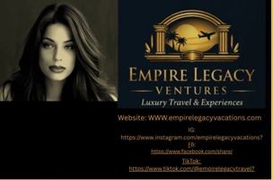 Empire Legacy Ventures Llc, 
Luxury travel and experiences