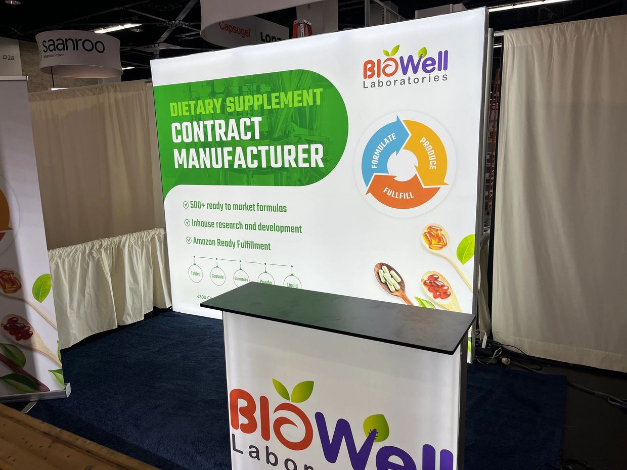 10×10 Backlit Trade Show Booth Rental – Anaheim