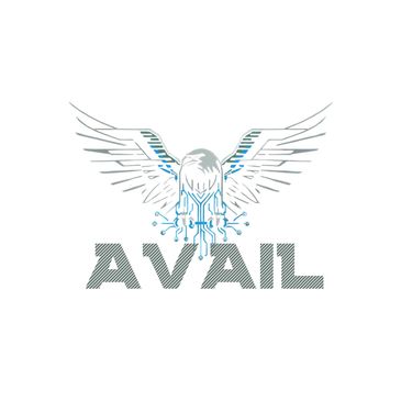 Logo of an eagle with circuit wings above the word 'AVAIL'.