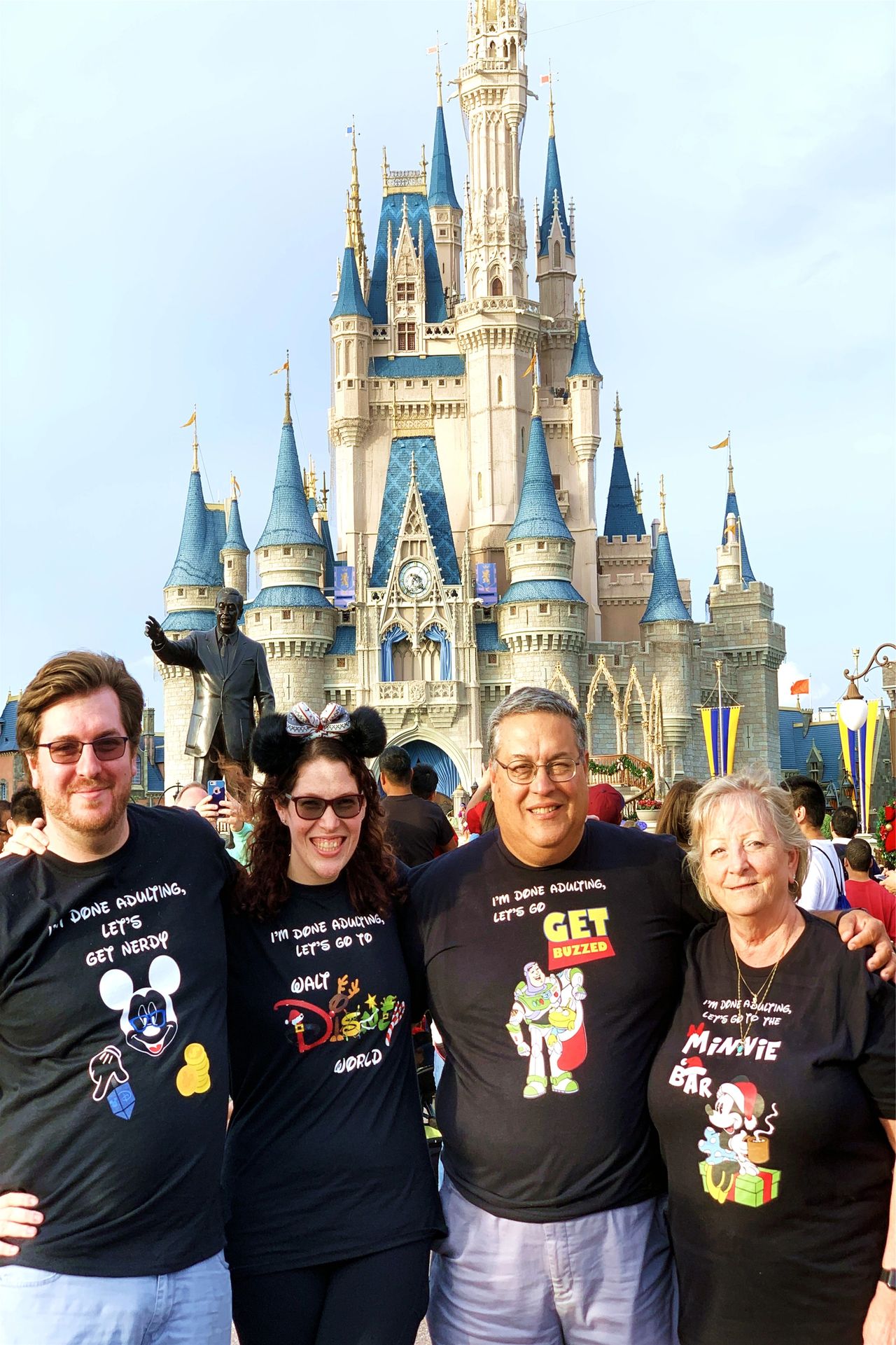 Matching Family Shirts - Grumpy Mickey I Don't Do Matching Shirts, Happy  Minnie I do, Magical, Magic Kingdom, Animal, Epcot, Hollywood