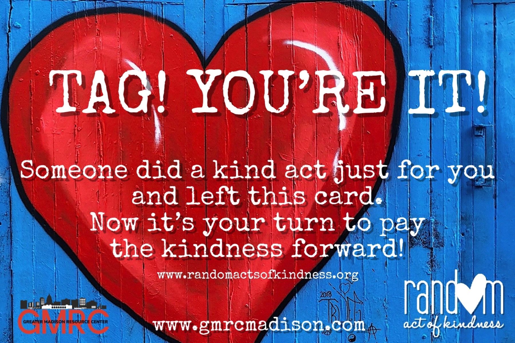 Random Acts Of Kindness Cards