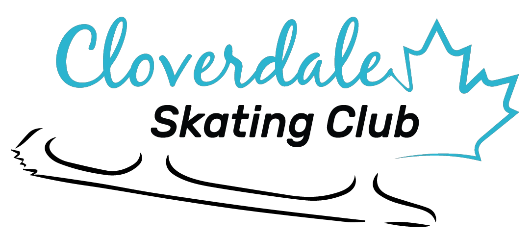 Cloverdale Skating Club logo