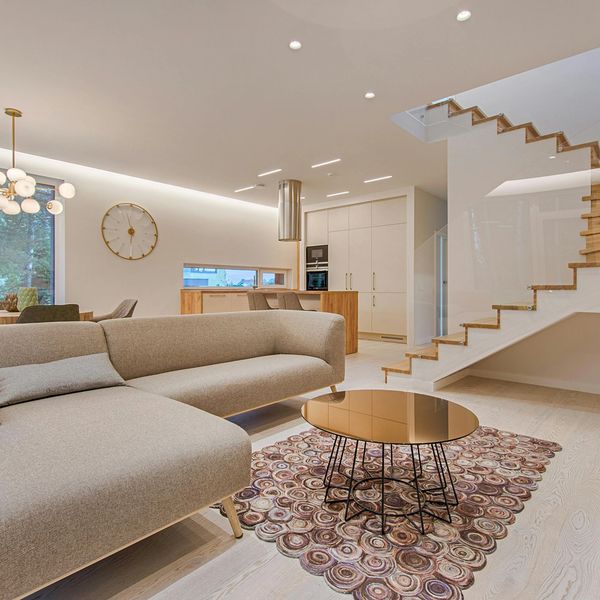 A luxurious living room