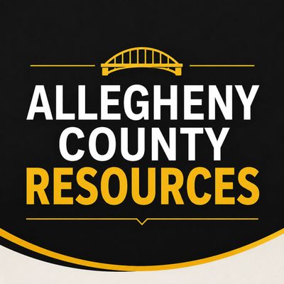 Logo for Allegheny County Resources with a bridge icon.