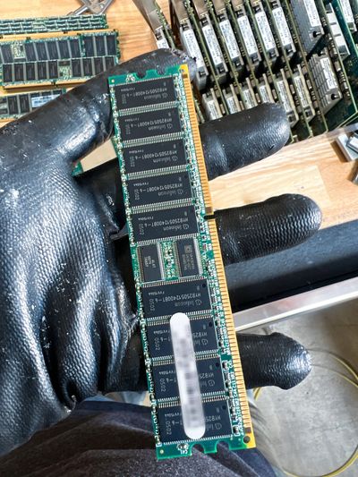 Physical hard drive removal and destruction