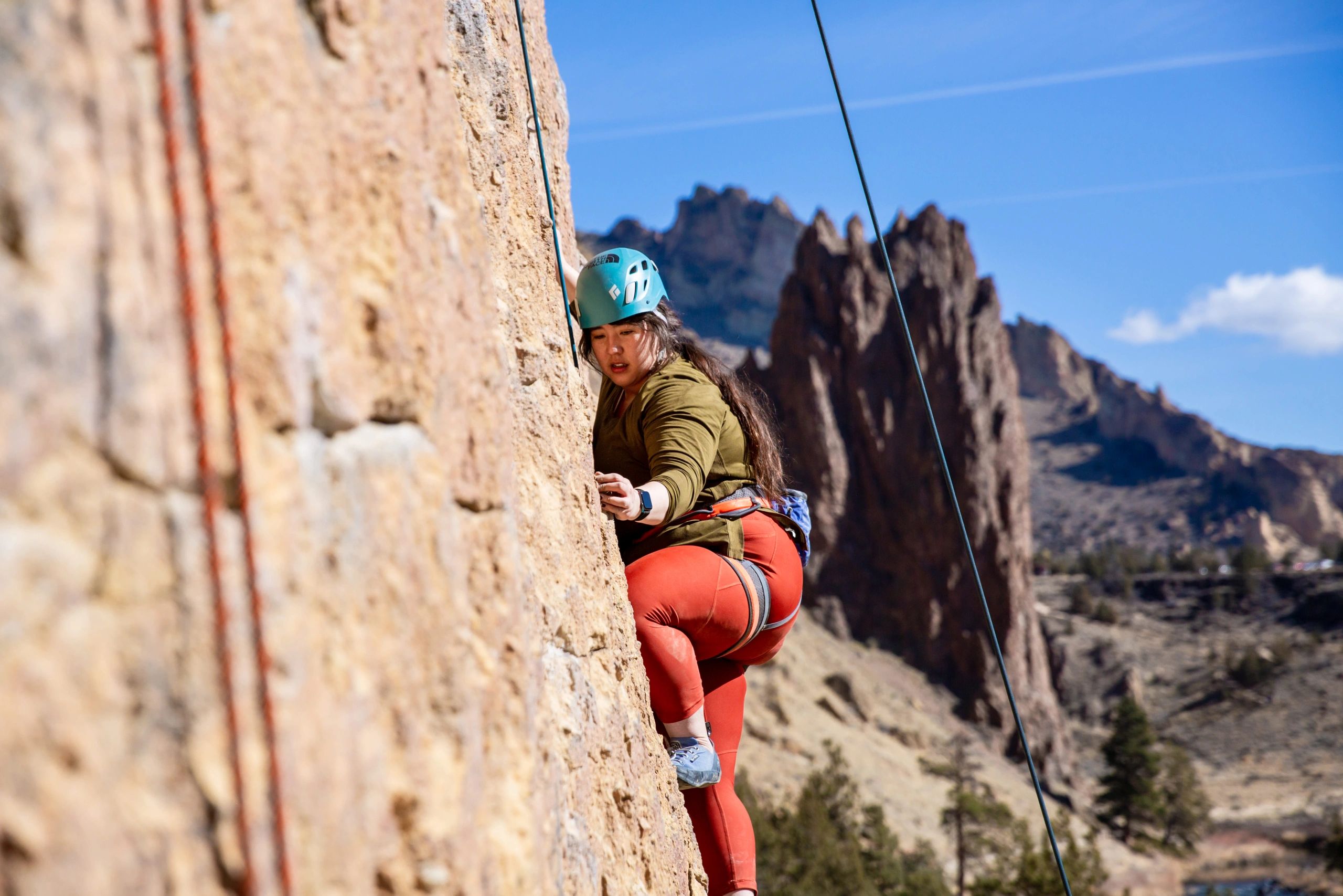 Getting started: sport climbing outdoors