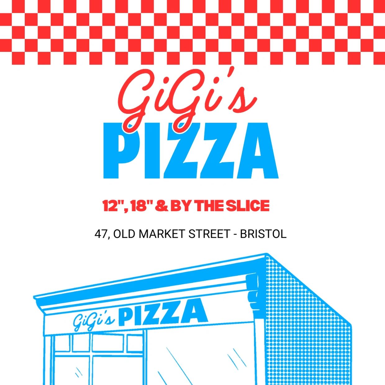 GiGi's Pizza at 47-49, Old Market Street, Bristol.
