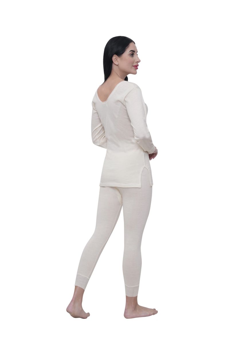 Women Pure Merino Wool Thermal Set view 3