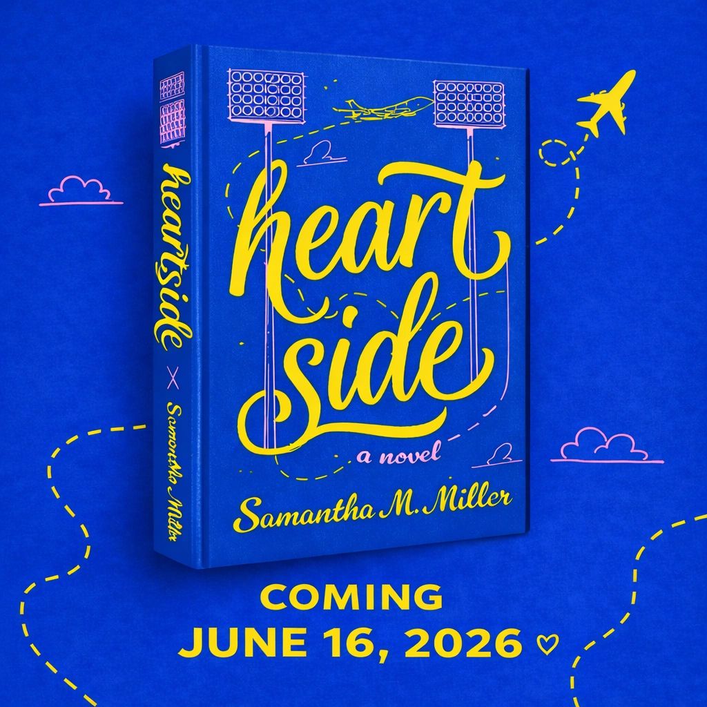 Book cover of 'Heart Side' by Samantha M. Miller, releasing June 16, 2026.
