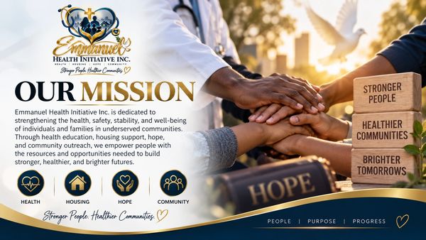 Hands joined together representing unity and hope for stronger communities.
