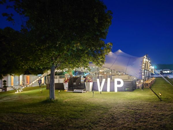 Vip hospitality in Marquee at Concert 