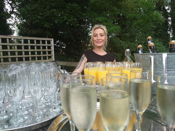 Champagne reception 