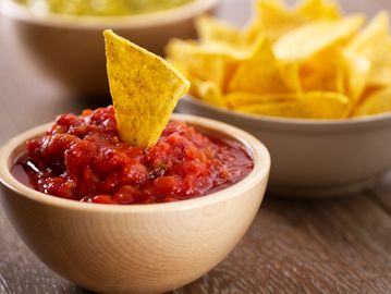 Salsa and Chips from Amigo's Mexican Caterers