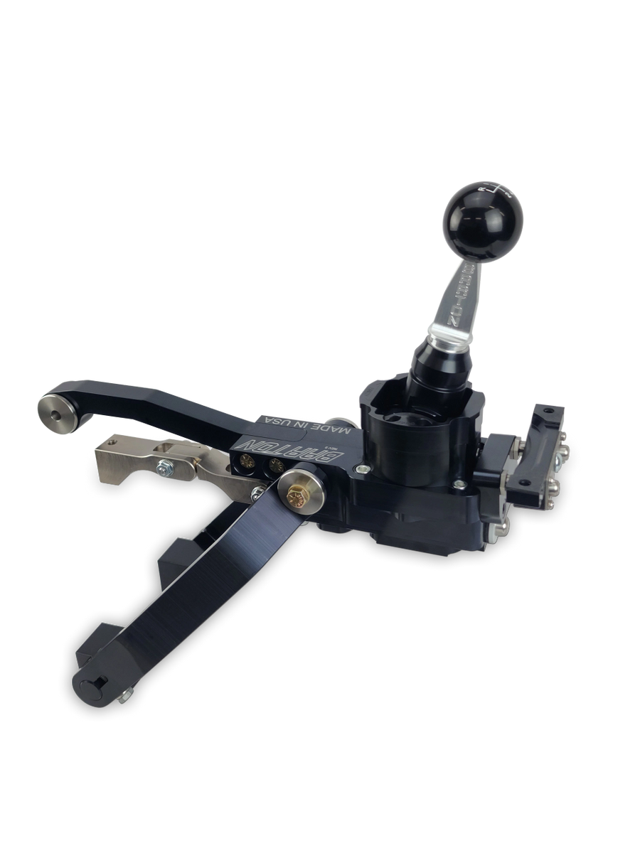 BARTON HYBRID 3 Shifter w/ Flat Stick. Fits 201524 Mustang