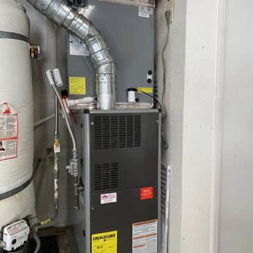 Professional installation of a high-efficiency heating system by Affordable Heating and Air Conditio