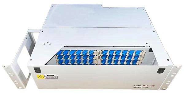 3U Rack Mount Fiber Panel
Swing out design