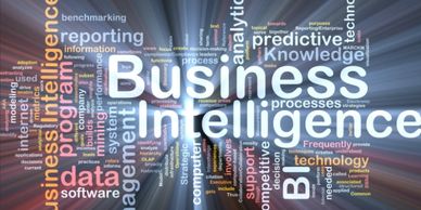 Business Intelligence words art