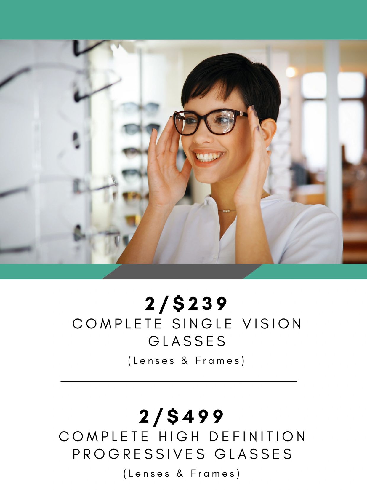 Vezina Opticians Eyeglasses, Contact Lenses