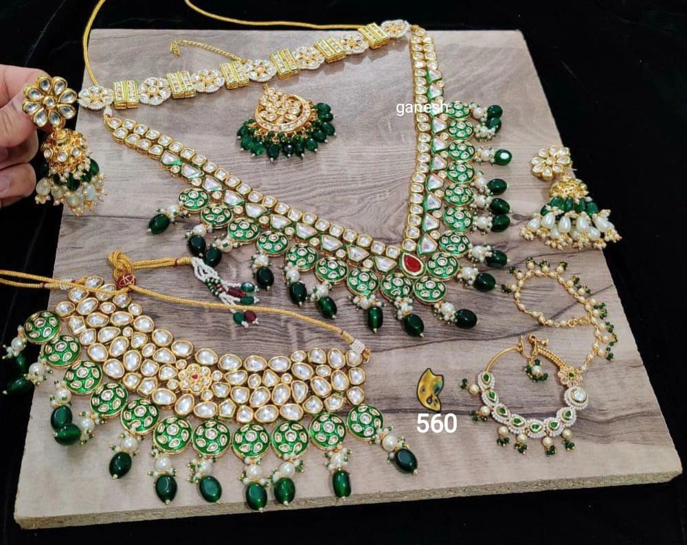 Kissa Green Wedding Set