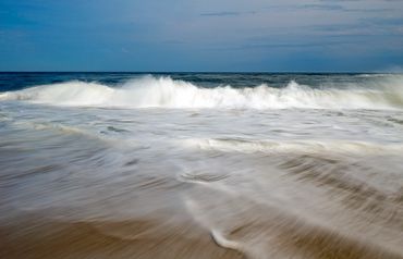 Hamptons beach ocean photograph