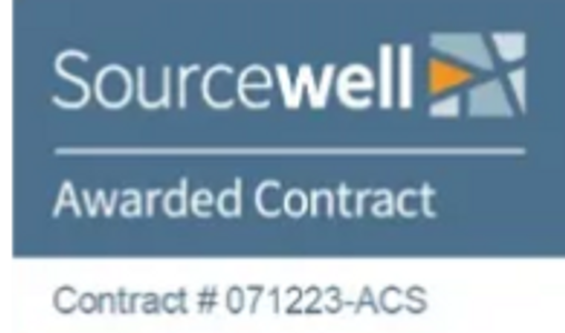 sourcewell vendor contract number for accu-steel and construction tent rentals