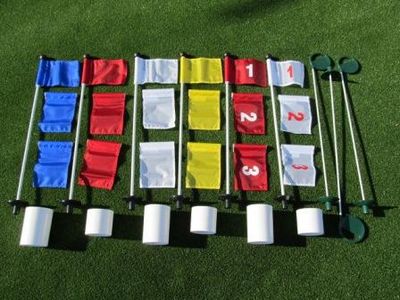 Prettyui Golf Hole Cup Plastic Golf Cup Cover Golf Practice Cup Cover for  Practice Putting Green 