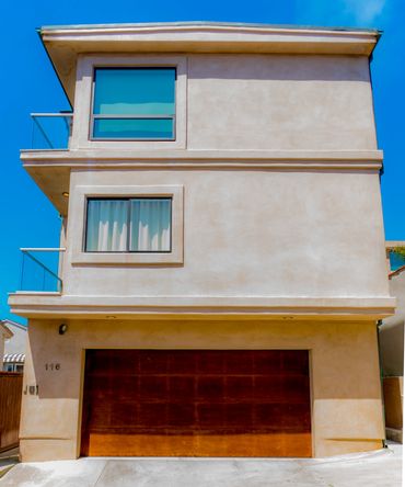 house with blue sky