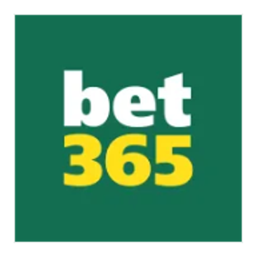 Bet365 logo with green background and white and yellow text.