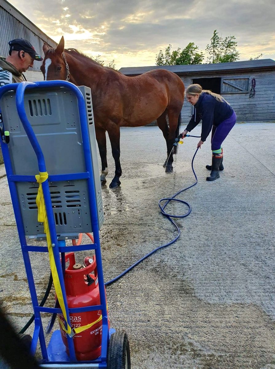 Portable Horse shower