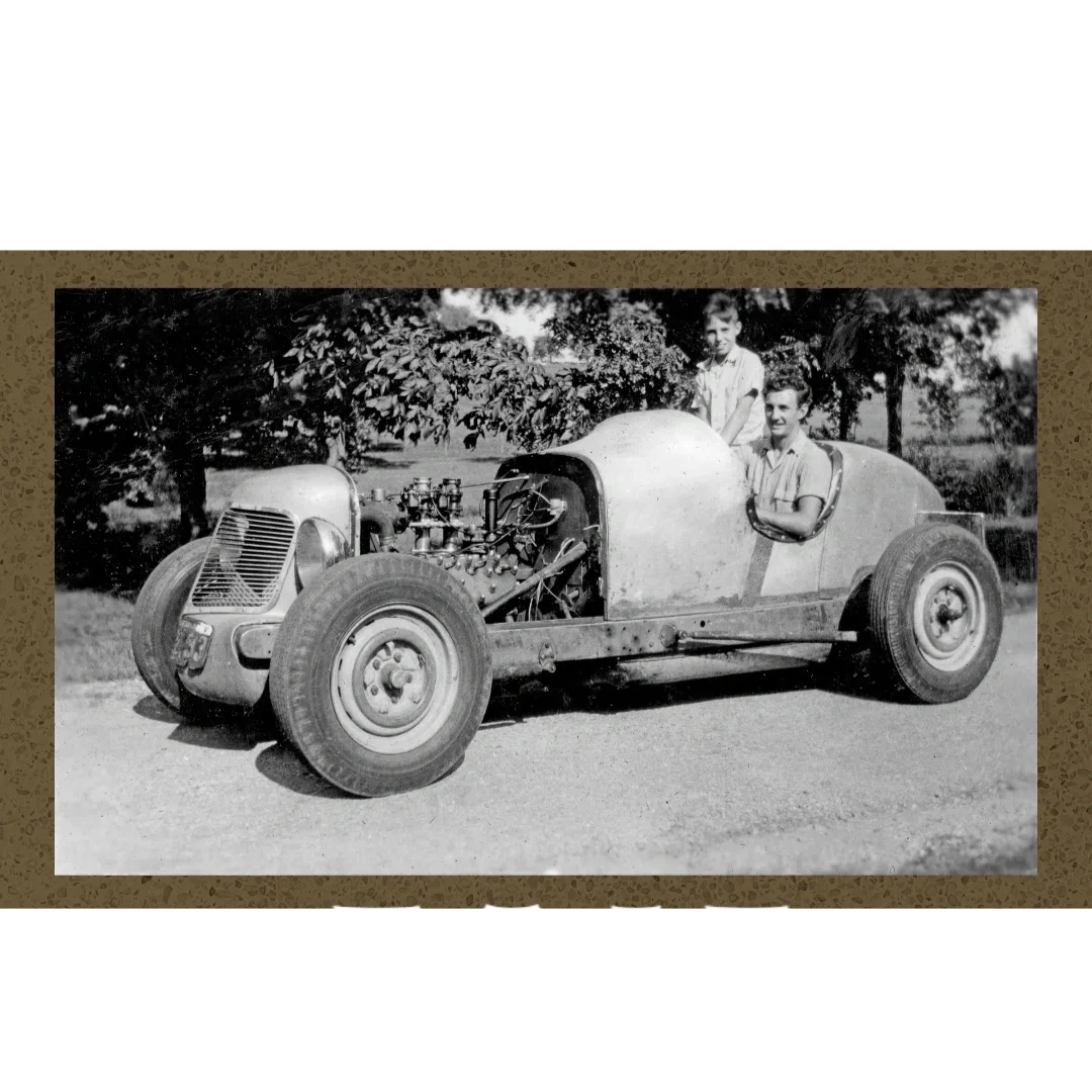 A Legendary Race Car hits the Highways.