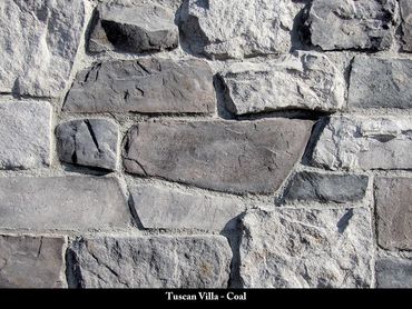 Stone Cladding-Coronado_Stone_Products_Tuscan_Villa_Coal_Manufactured_Stone_Houston