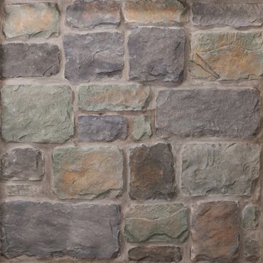 TEXAS STONE DESIGNS-SLATE GREEN COBBLESTONE-THIN VENEER MANUFACTUREDSTONE AT AMERICAS STONE COMPANY
