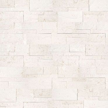 extra large Ledger panels MAYRA WHITE Natural Stone Stacked Stone Houston at Americas Stone Company