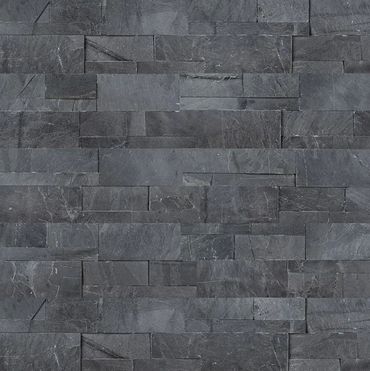 extra large Ledger panels PREMIUM BLACK Natural Stone Stacked Stone Houston at Americas Stone Compa
