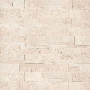 extra large Ledger panels ROMAN BEIGE Natural Stone Stacked Stone Houston at Americas Stone Company