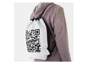 Privilegedsoul QR code backpack.