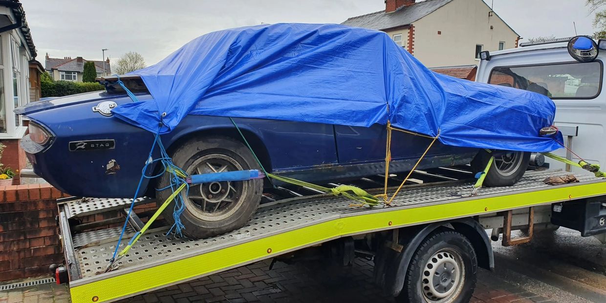 Classic car  recovery 