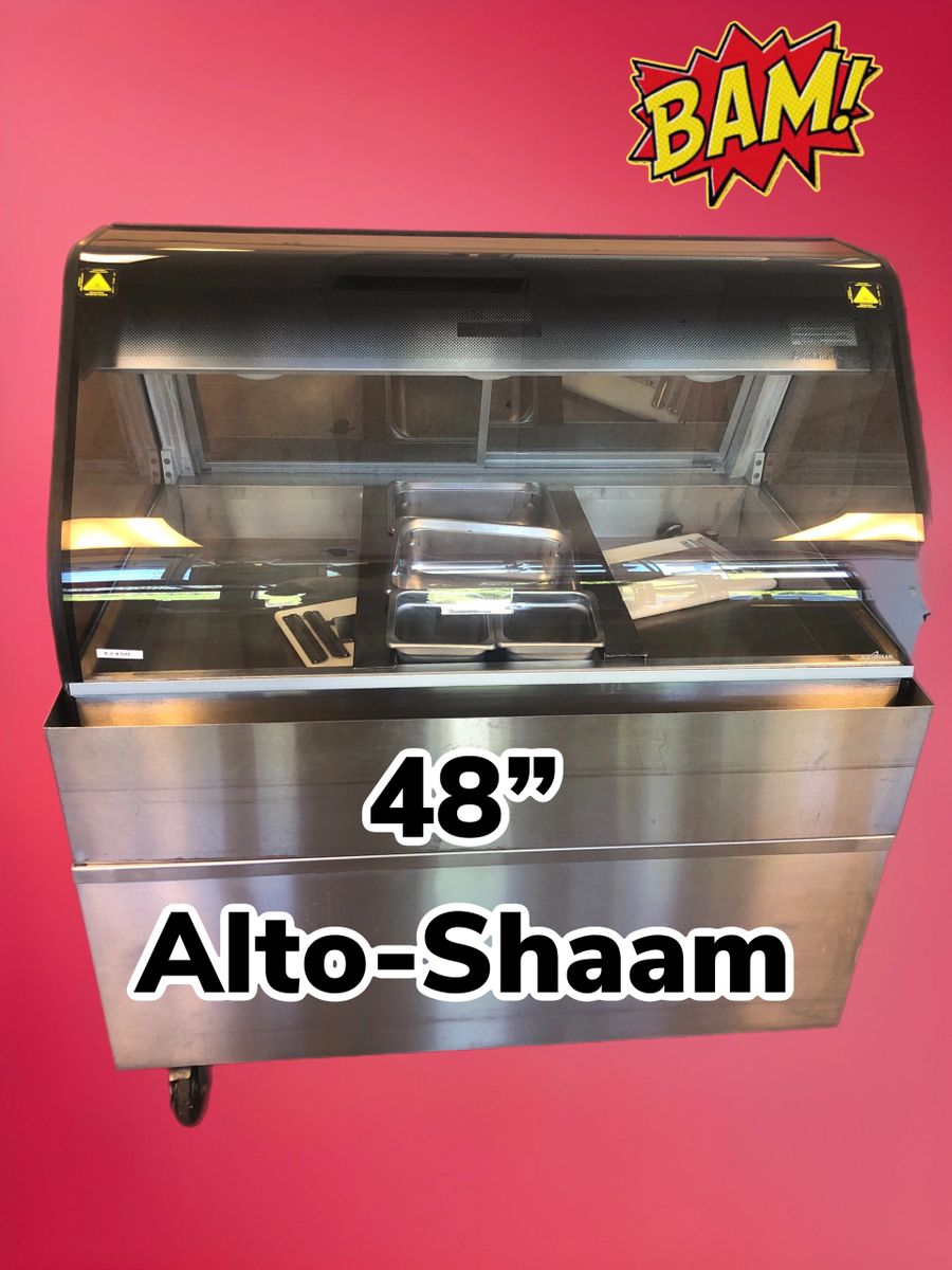 48" AltoShaam Heated Display Case