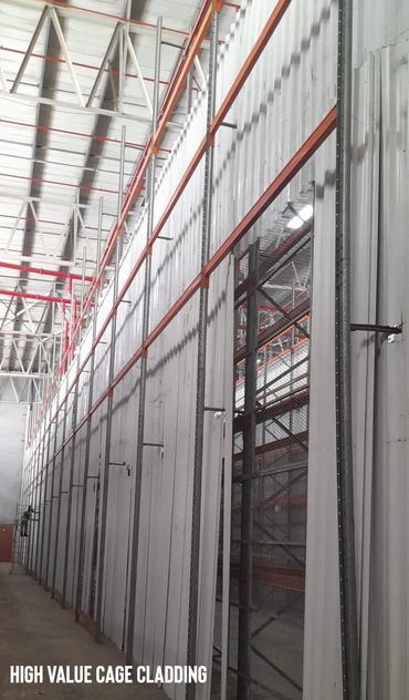 Side Cladding Install on High Value cage
