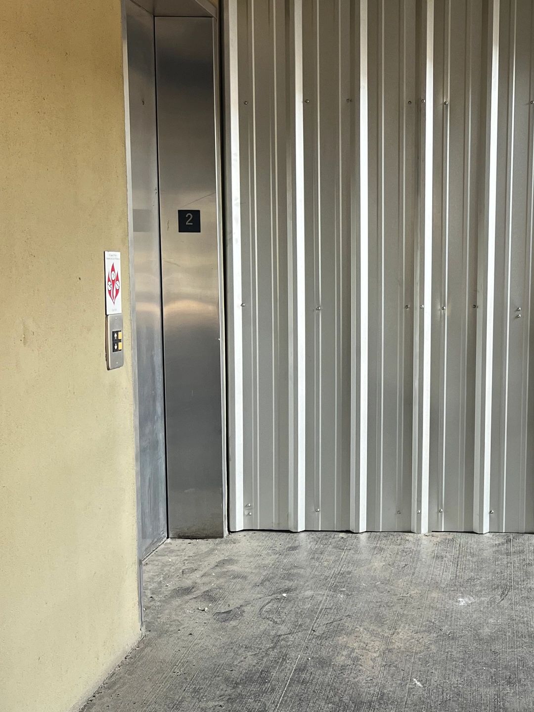 Securing closed parking lot building downtown Houston.