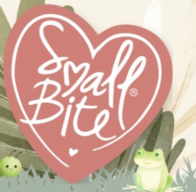 Heart-shaped logo with text and a cartoon frog.