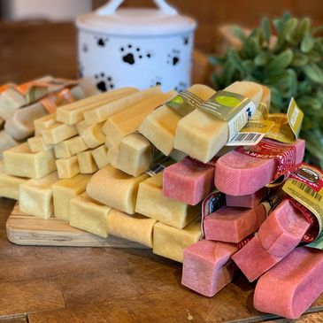 ak Snacks are made from cow milk and turned into tasty dog chews using traditional Himalayan methods
