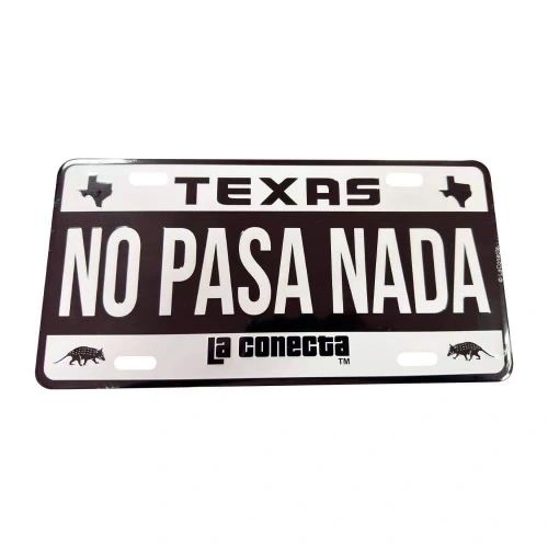 No Pasa Nada License Plate