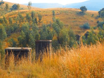 Mozambican Train Disaster Site, Waterval Boven, Highlands Meander. 