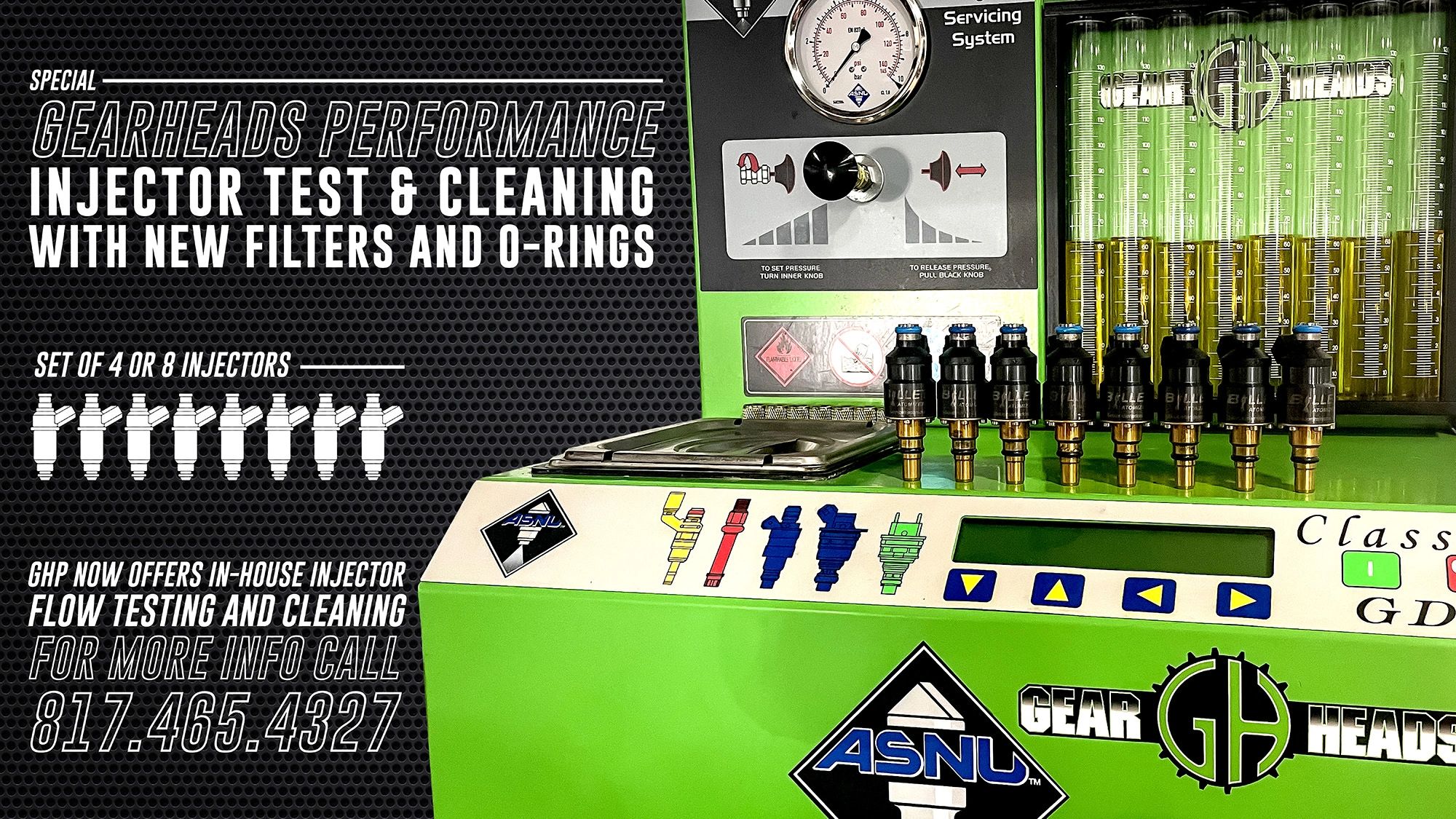 fuel injector clean service